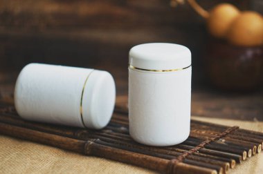 Kraliyet jölesi, Akış Eyaleti yakın çekim, beyaz bal, vitaminler