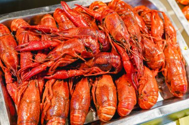 Baharatlı kerevit, mutfak atıştırmalıkları.