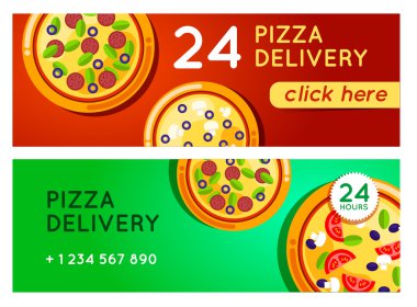 Pizza teslim arka plan