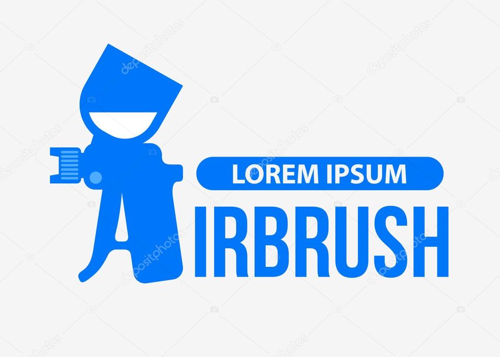 Airbrush Or Spray Gun Stock Vector C Alejik 100757760