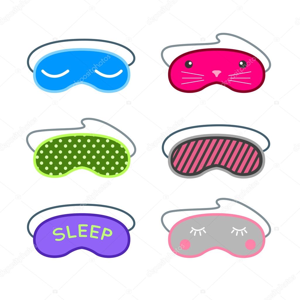 Sleep mask vector set