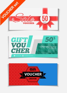 Sale voucher  illustrations