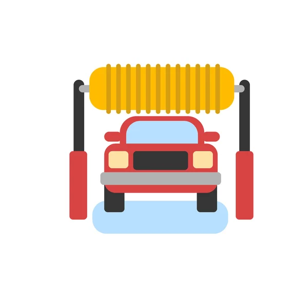 Car automatic wash icon — Stock Vector