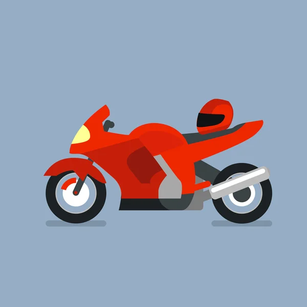 Icône illustration moto — Image vectorielle