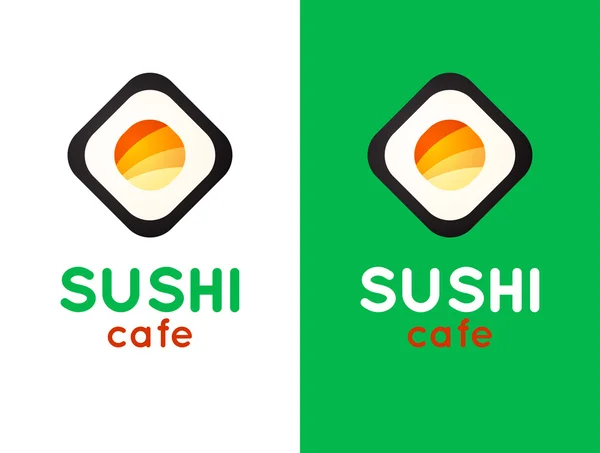 Sushi café of Sushi Bar logo — Stockfoto
