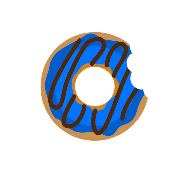 Sugar donut illustration — Stockfoto