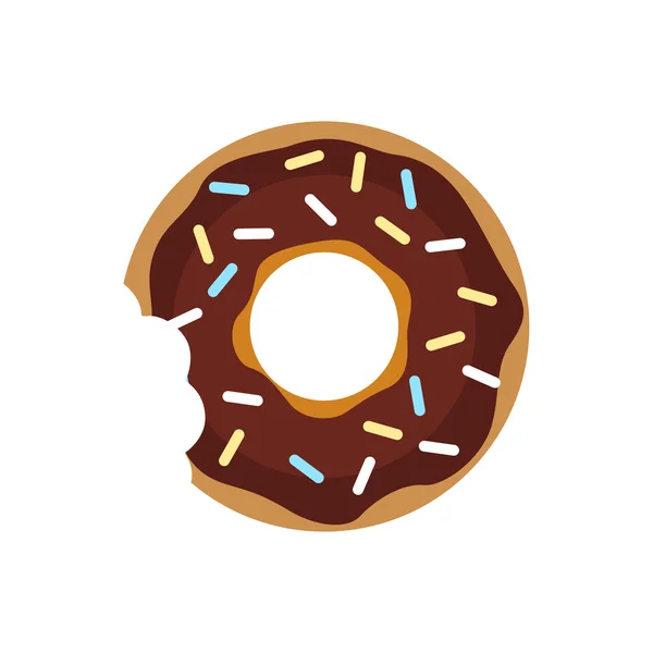 Zuckerdonut-Illustration — Stockfoto