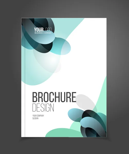 Broschürendesign — Stockvektor