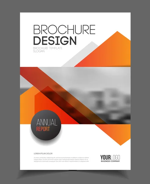 Дизайн бизнес-брошюры — стоковый вектор