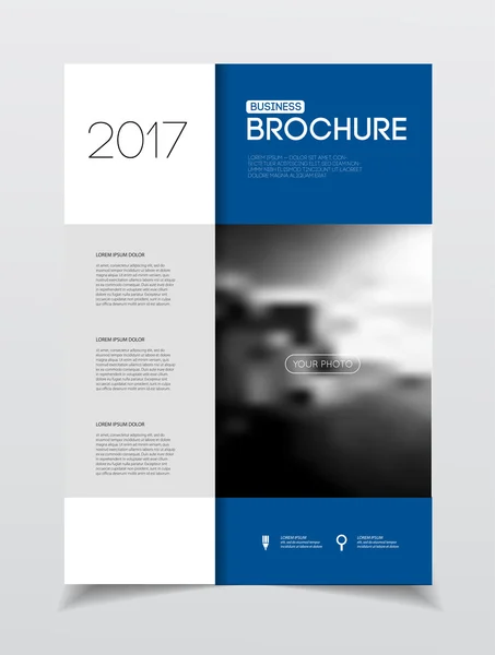 Brochure aziendali della relazione annuale — Vettoriale Stock