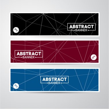 Afiş ile geometrik arka plan belirleme