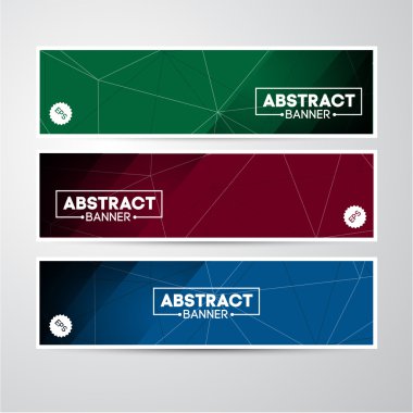 Afiş ile geometrik arka plan belirleme