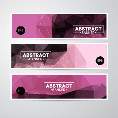 Afiş ile geometrik arka plan belirleme