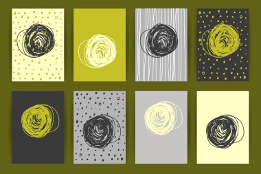 Tasarım için Poster Seti