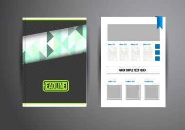 Broşür tasarım şablonları