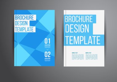 Broşür tasarım şablonları