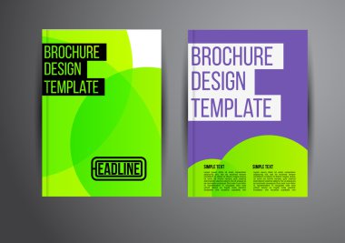 Broşür tasarım şablonları