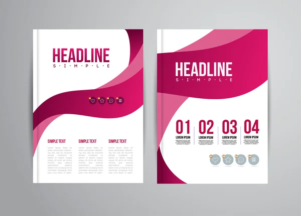 Business flyer ontwerpsjabloon — Stockvector