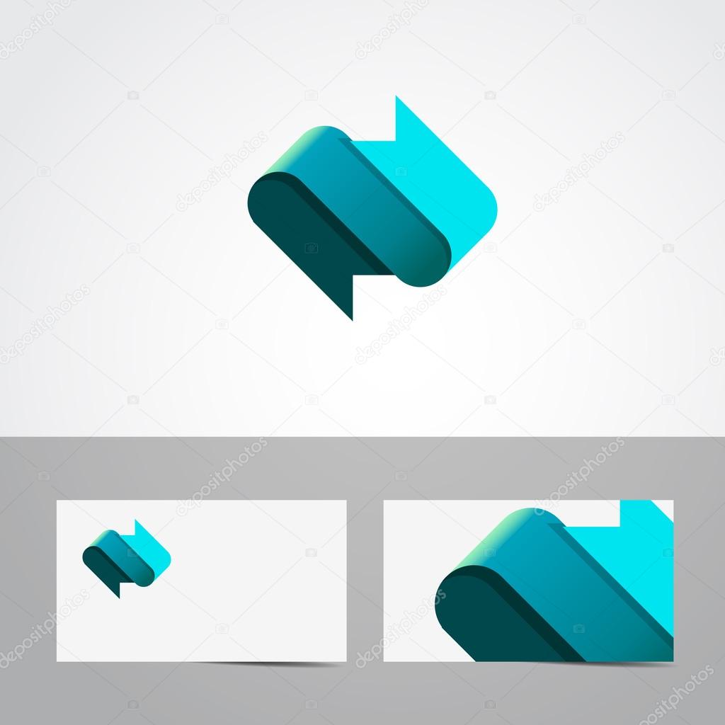 Vector illustration abstract logo icon design for company