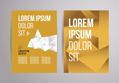 Flyer şablonu tasarım
