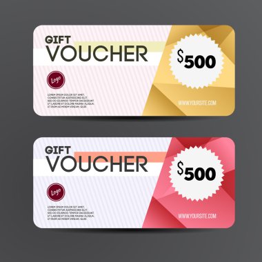 Hediye çeki şablonu