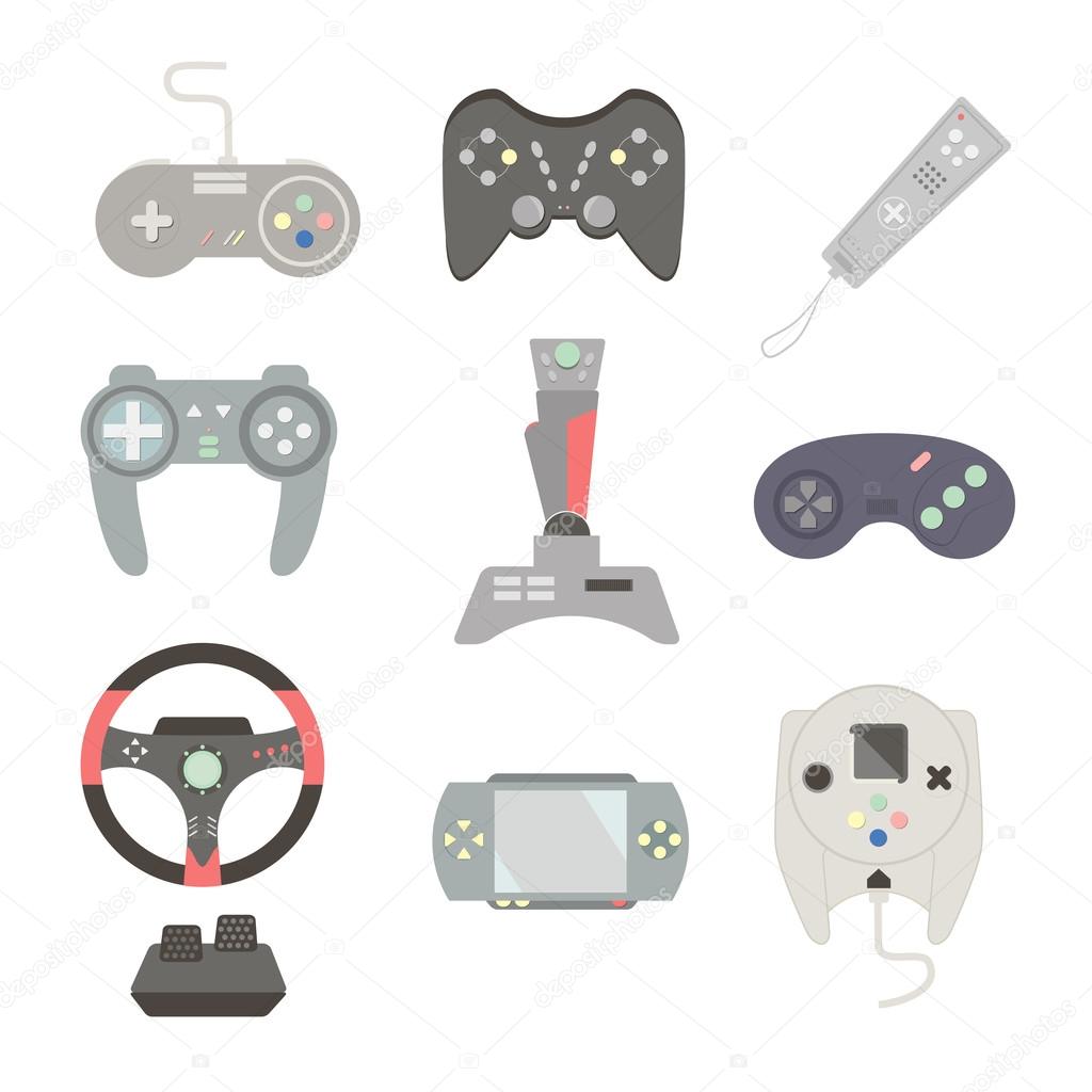Game joystick and controller set
