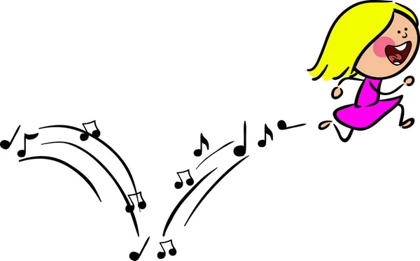 Kız Şarkıları ve Müzik Notaları