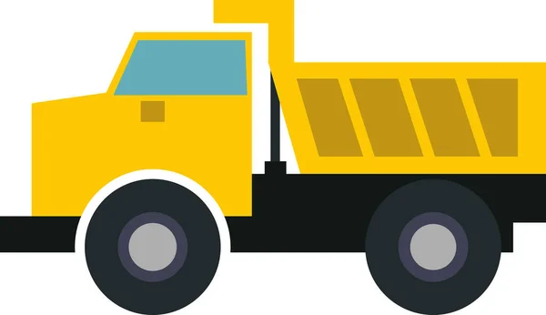 Dumb Truck Vehicle Vector Illustration — Archivo Imágenes Vectoriales