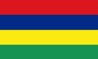 Mauritius Ulusal Bayrak Vektörü