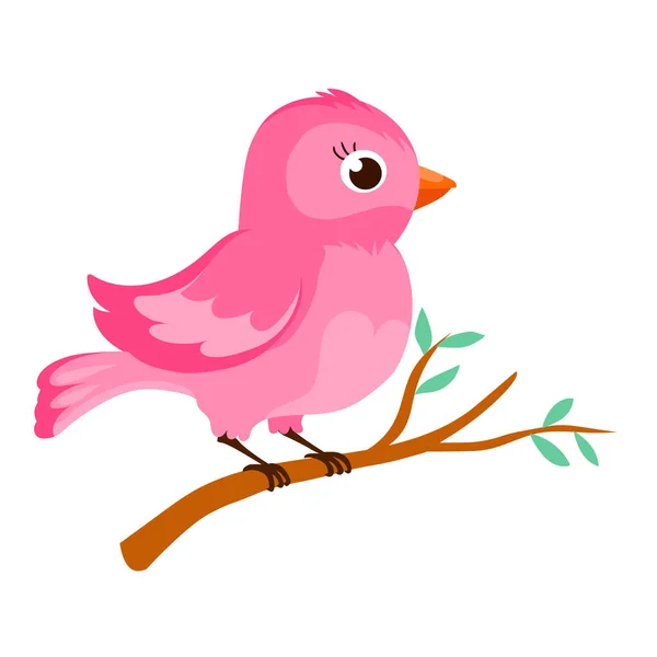 Cartoon Bird Vector Stock Image — Stock Vector