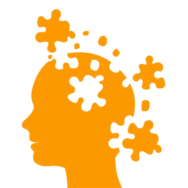 Dünya Beyin Vektörü illüstrasyonu