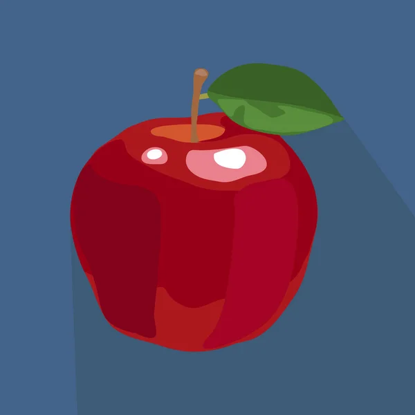 Apelsinfruktvektor Isolerad — Stock vektor