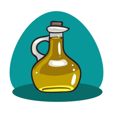 şişe zeytinyağı simgesi