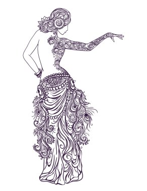 Vektör Süsleme Kartı