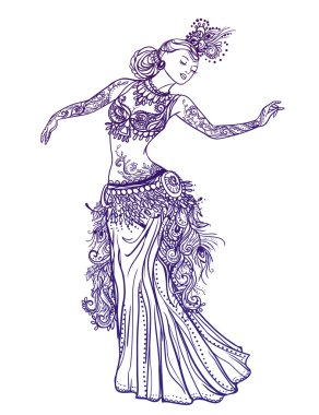 Vektör Süsleme Kartı