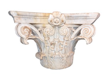 Antik mermer Korinth Roma İmparatorluğu'nun Neronian döneminden