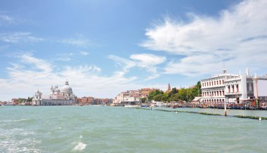 Santa Maria della Salute veya Bazilikası St Mary sağlık, Venedik, İtalya