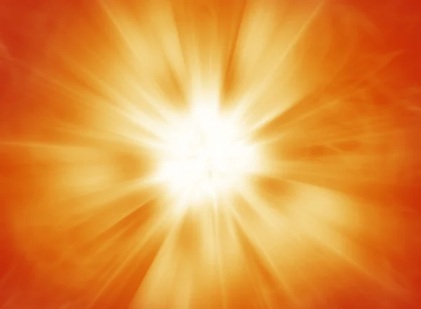 Hete zonne-burst achtergrond — Stockfoto