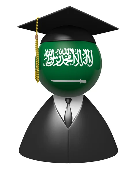 Saudiarabien college graduate koncept för skolor och utbildning — Stockfoto