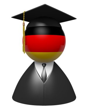 Almanya okul ve akademik eğitim için lisansüstü kavramı kolej