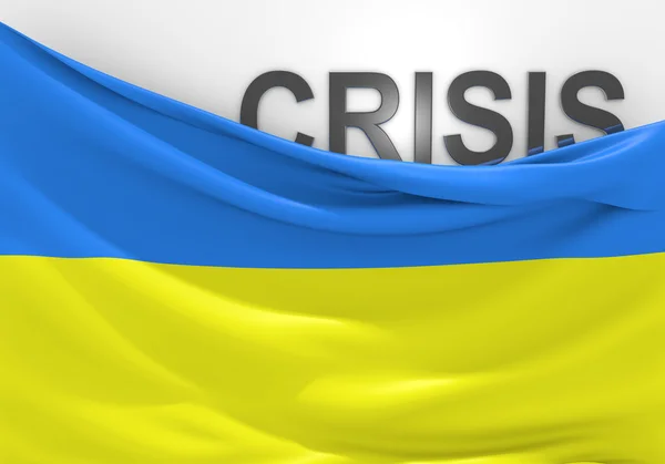 Ukraine crisis and conflict with Russia — Stock Photo, Image