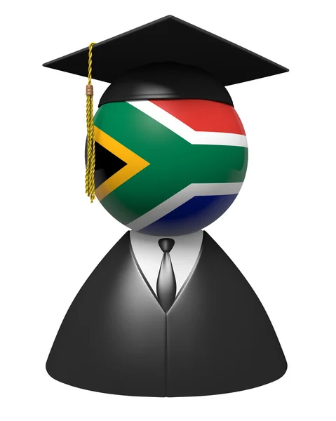 África do Sul conceito de pós-graduação universitária para escolas e educação acadêmica — Fotografia de Stock
