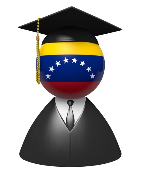 Venezuela college graduate concept for schools and academic education — Stock Photo, Image