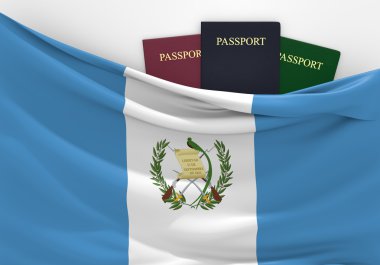 Seyahat ve çeşitli pasaport ile Guatemala, turizm