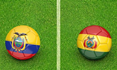 2015 Copa Amerika Futbol Turnuvası, takımlar Ekvador vs Bolivya