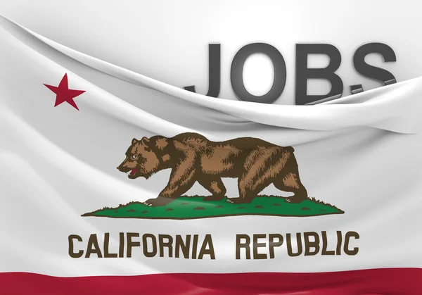 Kalifornisches Konzept für Arbeitsplätze und Beschäftigungsmöglichkeiten — Stockfoto