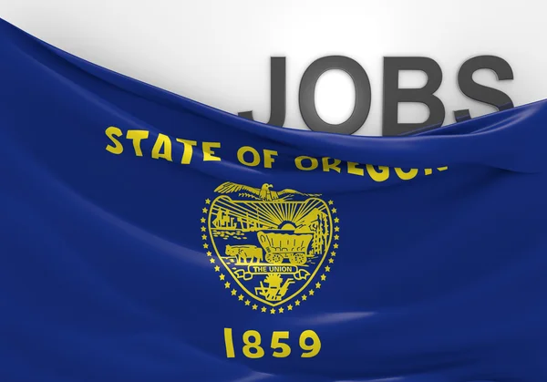 Oregon munkahelyek és a foglalkoztatási lehetőségek koncepció — Stock Fotó
