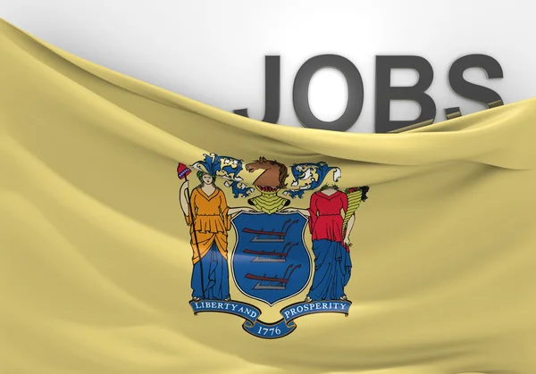 New Jersey pracovní místa a pracovní příležitosti koncepce — Stock fotografie