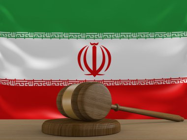 Iran hukuk ve adalet sistemi ile ulusal bayrak
