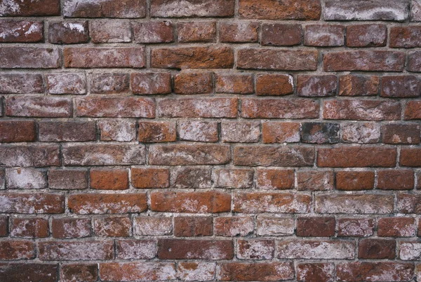 Vintage old red brick wall — Stock Photo, Image